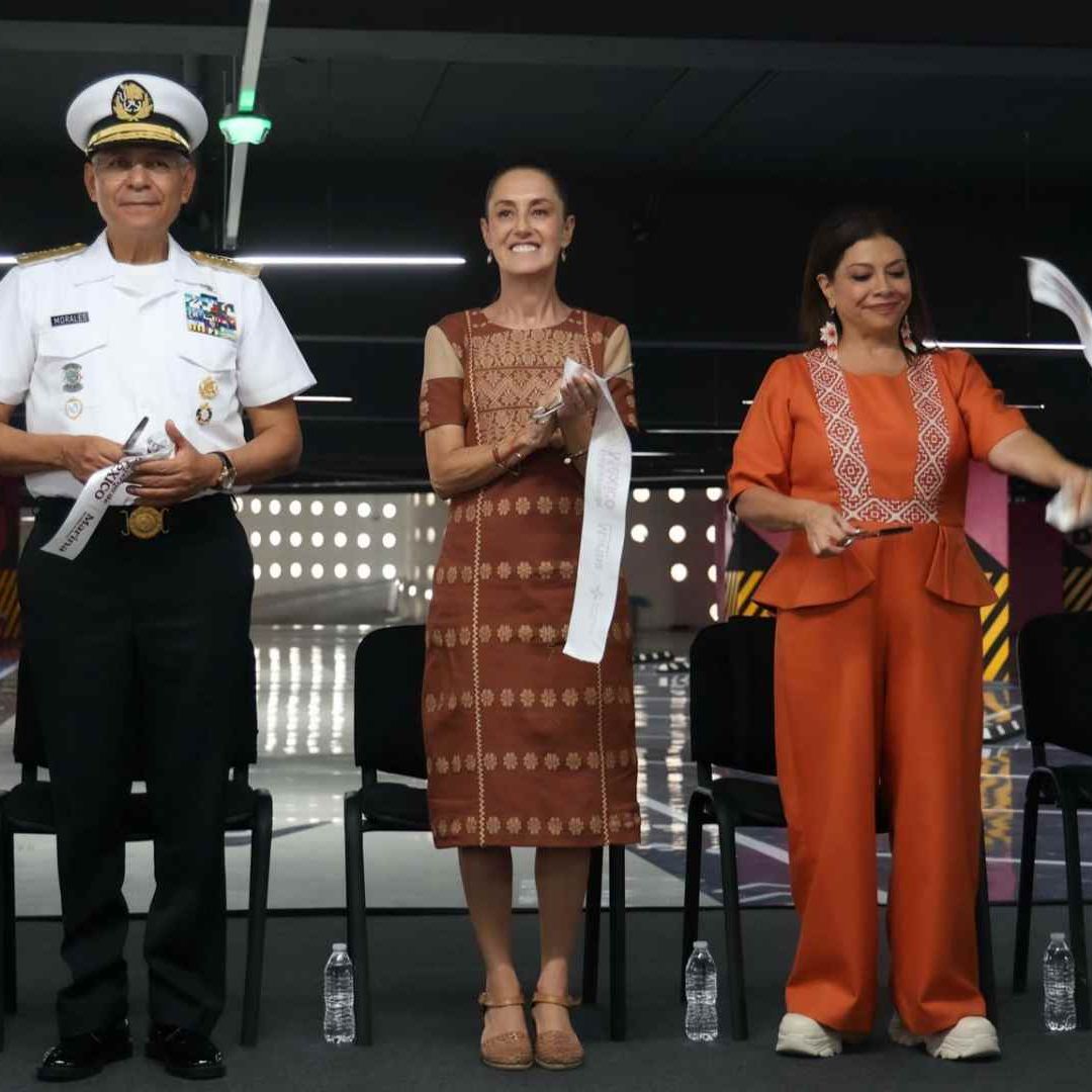 Sheinbaum Inagura la Primera Fase de Remodelación del AICM. Foto: Presidencia